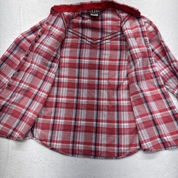 Fall color COWGIRL UP Snap Western Shirt Rodeo Country S/M - Picture 7 of 12